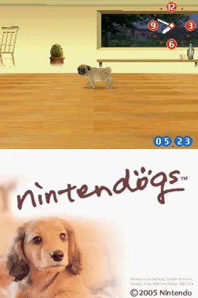 Nintendogs - Dachshund & Friends (USA) screen shot title